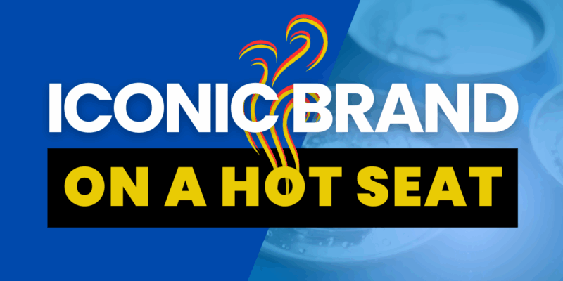 Iconic brand on a hot seat